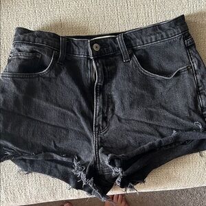 Abercrombie & Fitch Charcoal Jean Shorts
